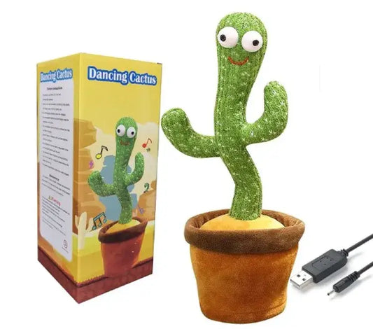 Rechargeable Dancing & Singing Cactus Toy